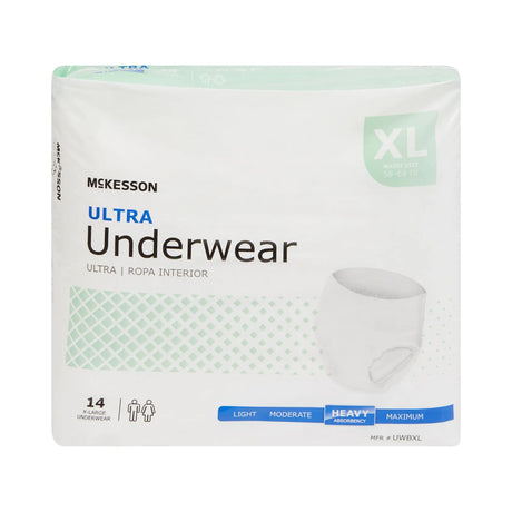 McKesson Ultra Heavy Absorbent Underwear, X-Large McKesson Ultra