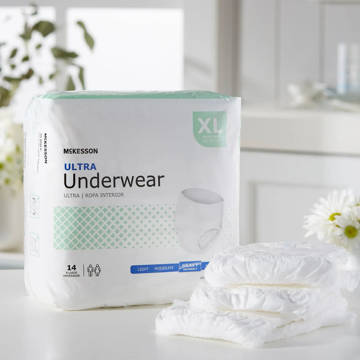 McKesson Ultra Heavy Absorbent Underwear, X-Large McKesson Ultra