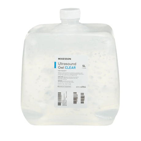 McKesson Ultrasound Gel, Clear, 5 Liters, Cubitainer, Ultrasound and Laser Transmission McKesson