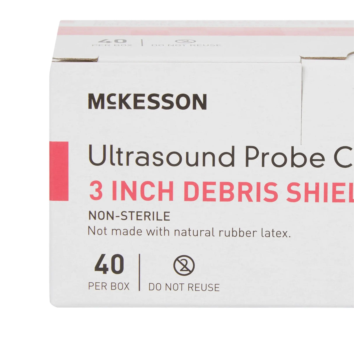 McKesson Ultrasound Probe Covers with Debris Shield McKesson