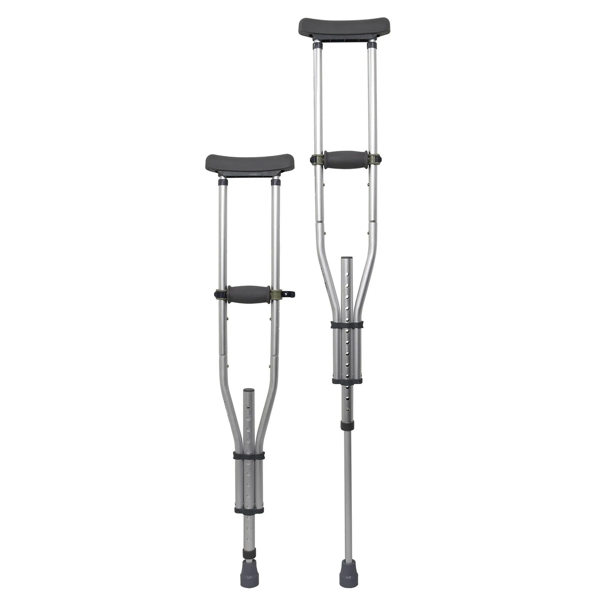 McKesson Underarm Crutches, 4 ft. 6 in. - 6 ft. 6 in. McKesson