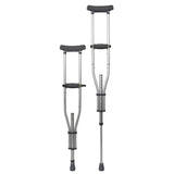 McKesson Underarm Crutches, 4 ft. 6 in. - 6 ft. 6 in. McKesson