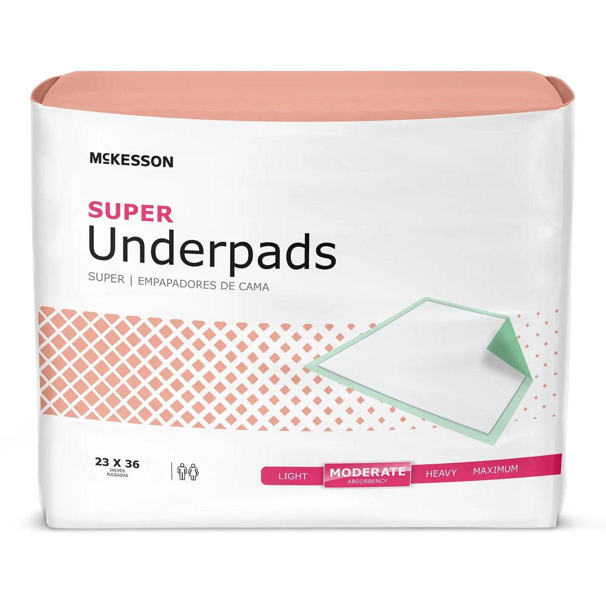 McKesson Underpad, 23 x 36 Inch McKesson