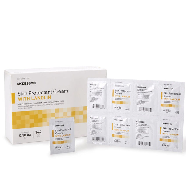 McKesson Unscented Skin Protectant Cream, 5 Gram Individual Packet McKesson