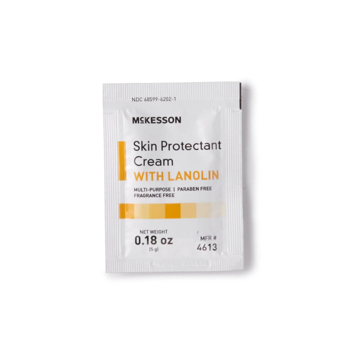 McKesson Unscented Skin Protectant Cream, 5 Gram Individual Packet McKesson