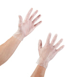 McKesson Vinyl Exam Glove, Large, Clear McKesson