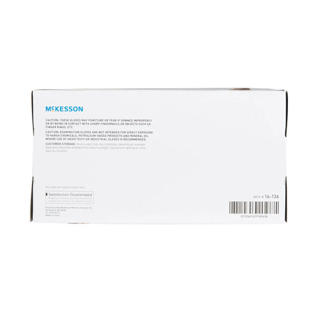 McKesson Vinyl Exam Glove, Medium, Clear McKesson