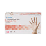 McKesson Vinyl Exam Glove, Small, Clear McKesson