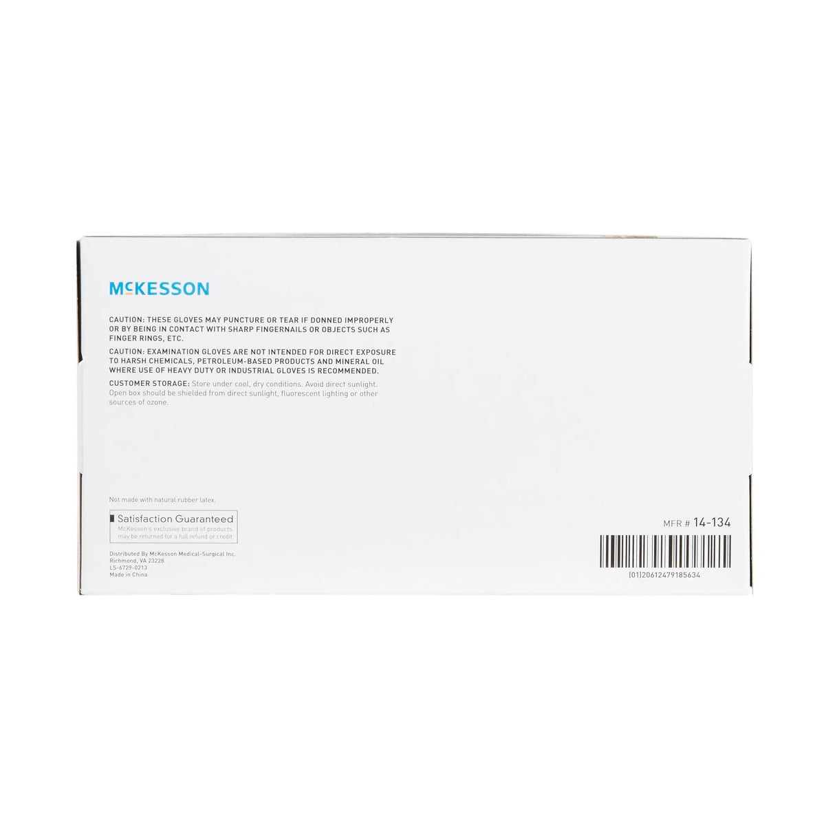 McKesson Vinyl Exam Glove, Small, Clear McKesson