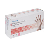 McKesson Vinyl Exam Glove, Small, Clear McKesson