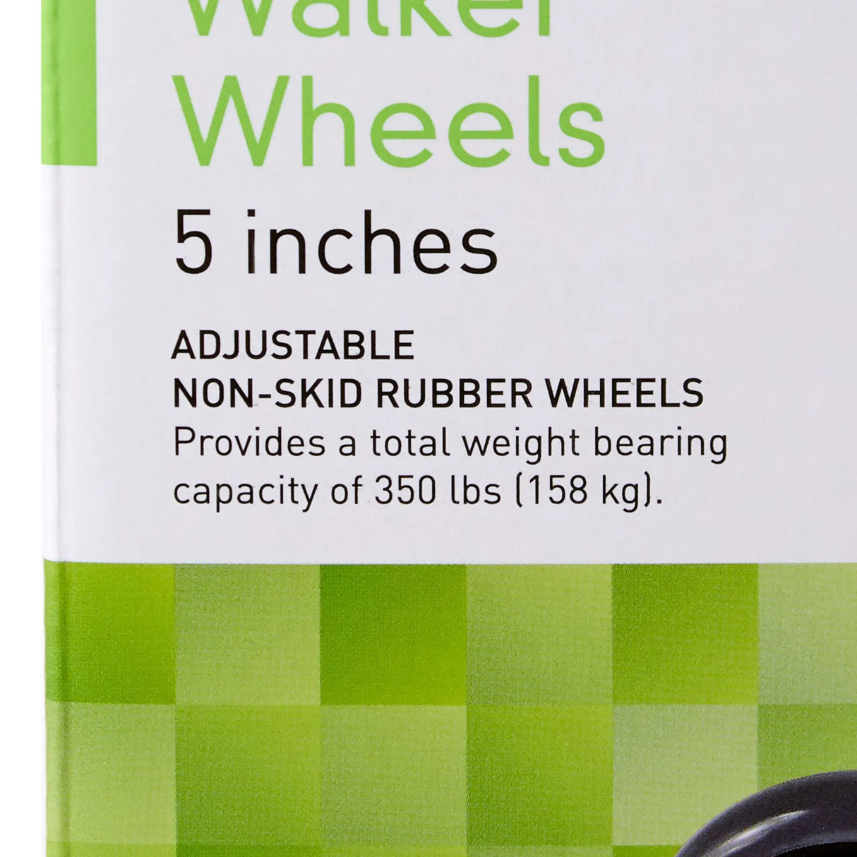 McKesson Walker Wheels, 5-inch Diameter McKesson