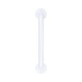 McKesson Wall Grab Bar, White Steel, 16-Inch Length McKesson