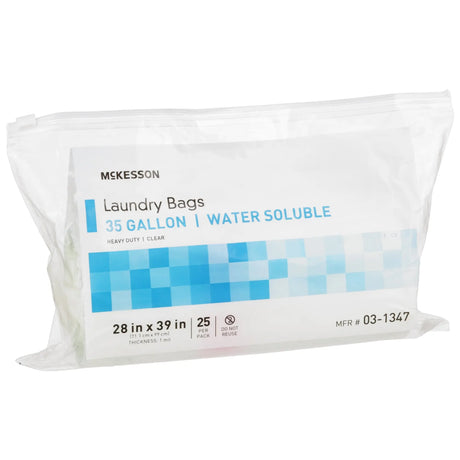 McKesson Water Soluble Laundry Bag, 30-35 gal Capacity McKesson