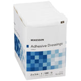 McKesson White Adhesive Dressing, 2 x 3 Inch - getMovility