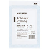 McKesson White Adhesive Dressing, 2 x 3 Inch - getMovility