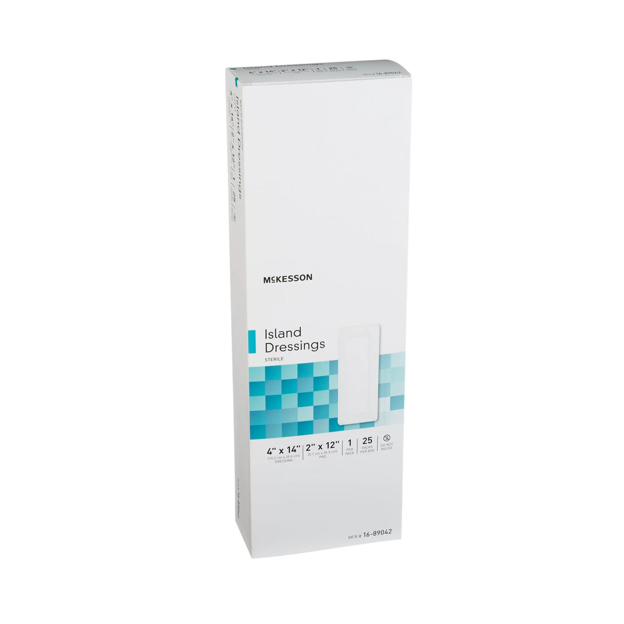 McKesson White Adhesive Dressing, 4 x 14 Inch - getMovility