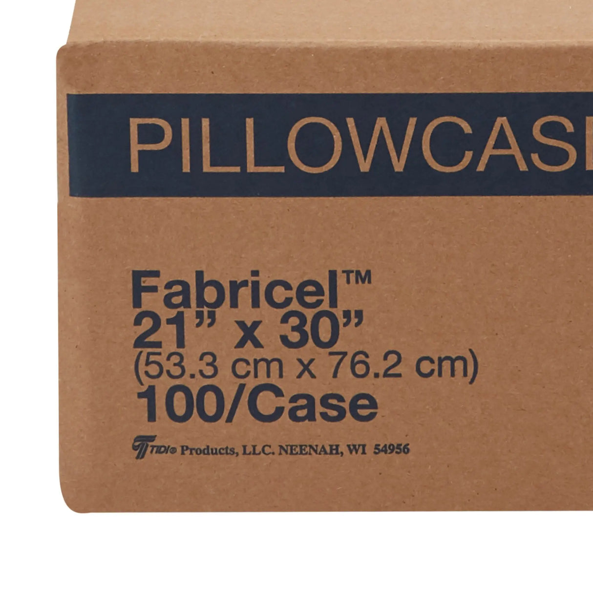 McKesson White Fabricel® Pillowcase, 21 x 30 Inch McKesson