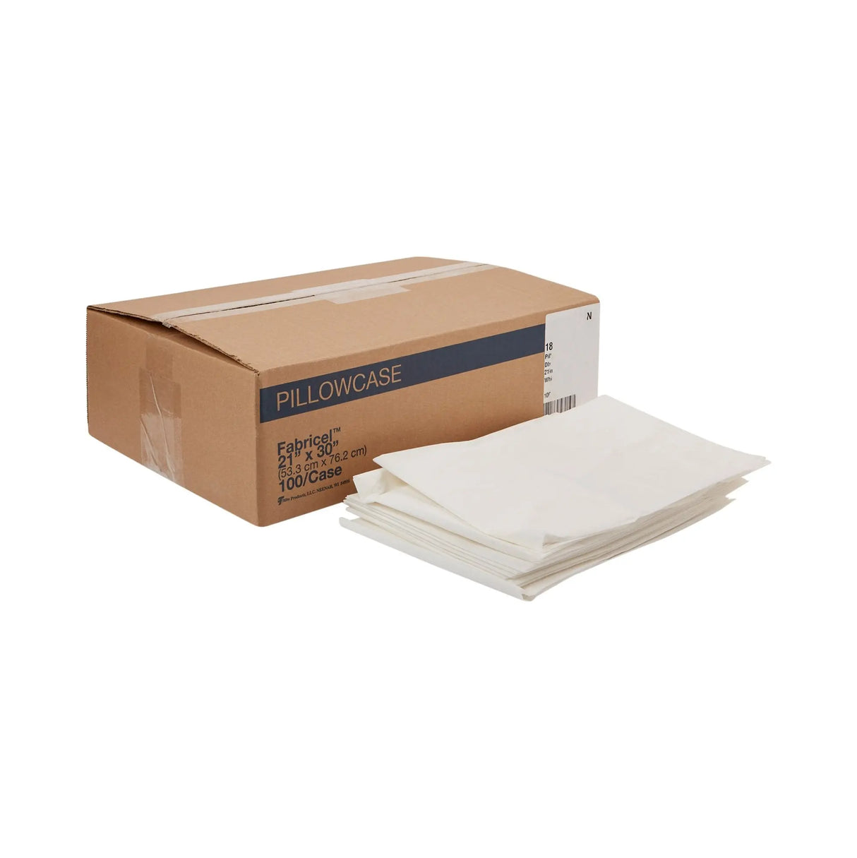 McKesson White Fabricel® Pillowcase, 21 x 30 Inch McKesson