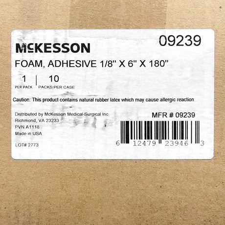 McKesson White Nonsterile Orthopedic Padding Roll, 6 x 180 Inch McKesson