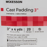 McKesson White Polyester Cast Padding, 3 Inch x 4 Yard - getMovility