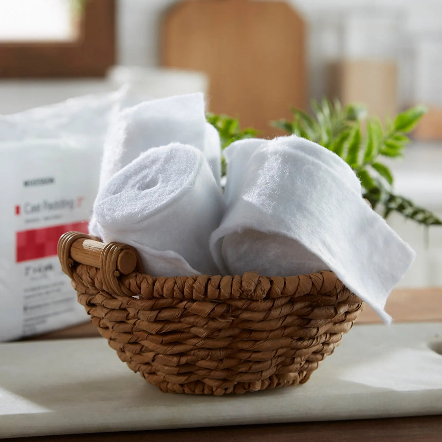 McKesson White Polyester Cast Padding, 3 Inch x 4 Yard - getMovility