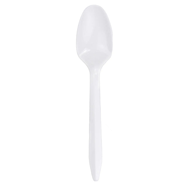 McKesson White Polypropylene Spoon, 5½ Inch Long McKesson