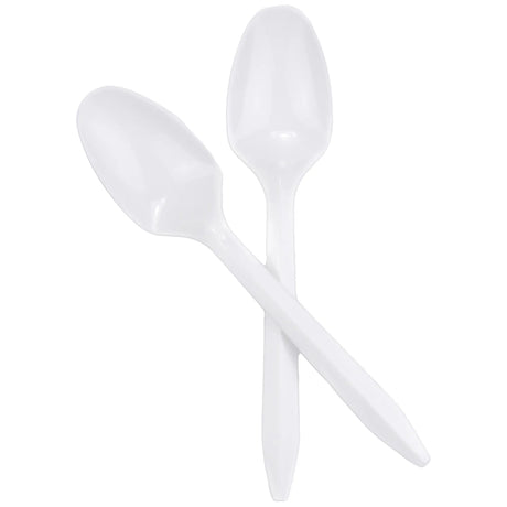 McKesson White Polypropylene Spoon, 5½ Inch Long McKesson