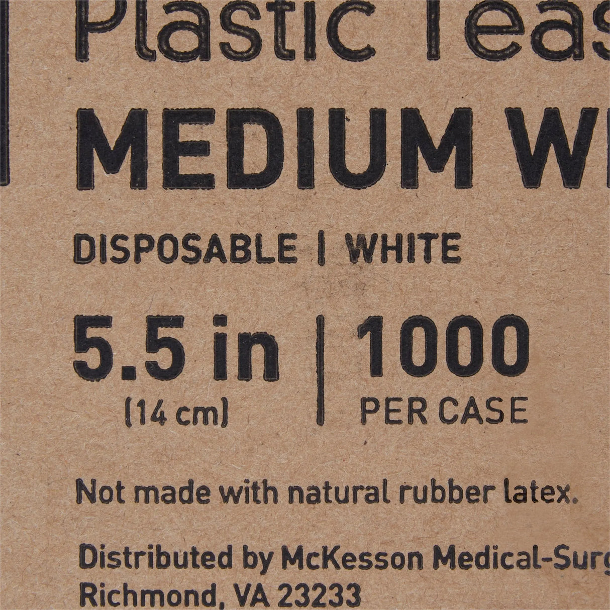 McKesson White Polypropylene Spoon, 5½ Inch Long McKesson