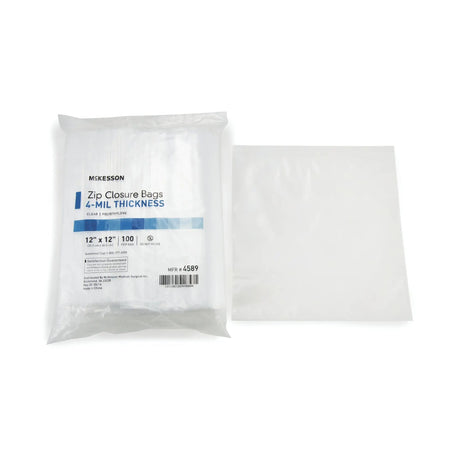 McKesson Zip Closure Bag, 12 x 12 in. McKesson