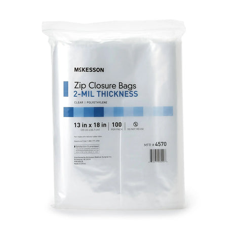 McKesson Zip Closure Bag, 13 x 18 in. McKesson