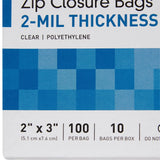 McKesson Zip Closure Bag, 2 x 3 in. McKesson