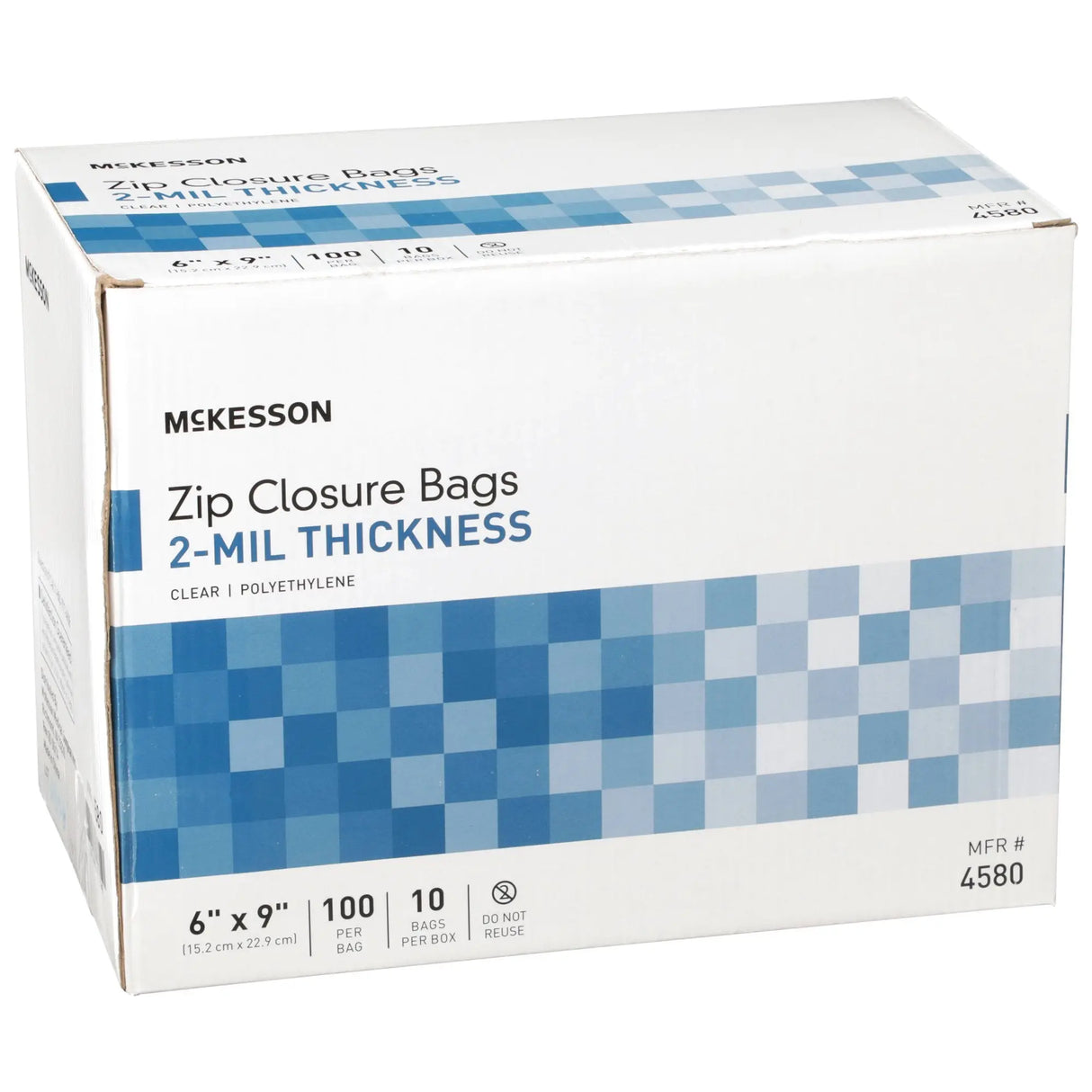 McKesson Zip Closure Bag, 6 x 9 Inches McKesson