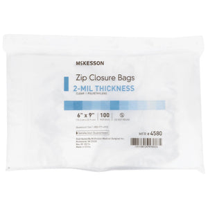 McKesson Zip Closure Bag, 6 x 9 Inches McKesson