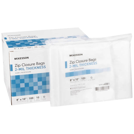 McKesson Zip Closure Bag, 8 X 10 Inches McKesson