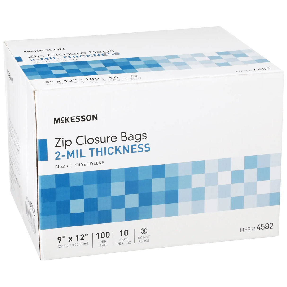 McKesson Zip Closure Bag, 9 X 12 Inches McKesson