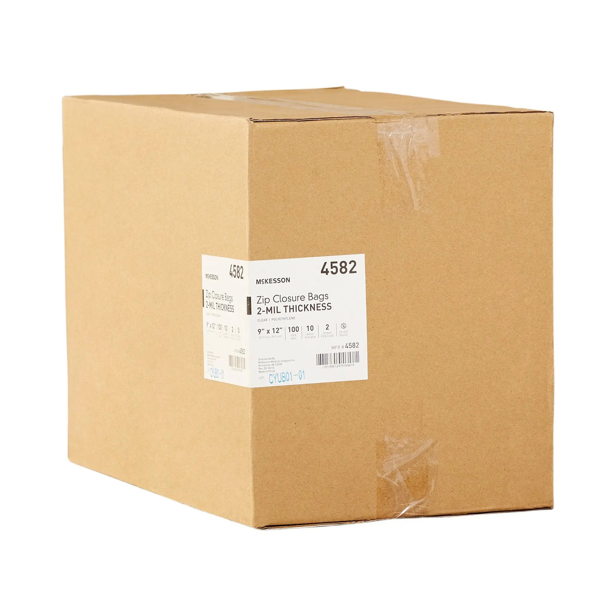 McKesson Zip Closure Bag, 9 X 12 Inches McKesson