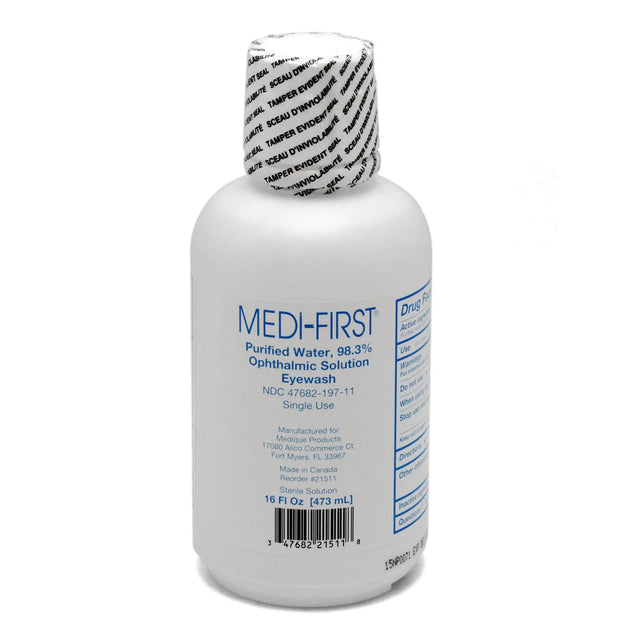 Medi-First® Ophthalmic Solution Eyewash, 16 oz. Medi-First®