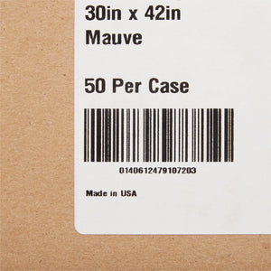 Medi-Pak™ Performance Exam Gown, Large, Mauve McKesson