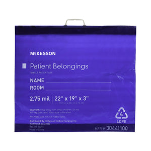 Medi-Pak™ Performance Patient Belongings Bag McKesson