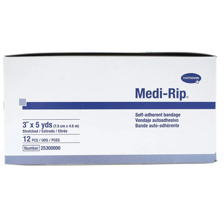 Medi-Rip® Self-adherent Closure Cohesive Bandage, 3 Inch x 5 Yard Medi-Rip®