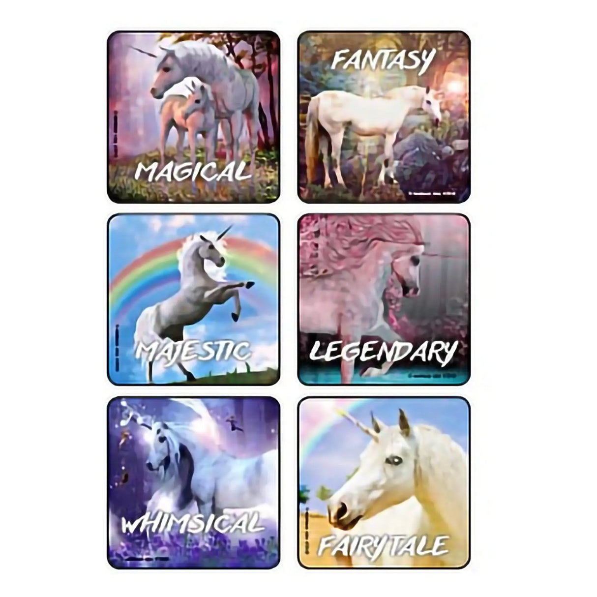 Medibadge® Fantasy Unicorns Asst. Stickers Kids Love Stickers®