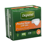 Depend® Maximum Incontinence Brief, Small / Medium Depend®