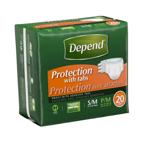 Depend® Maximum Incontinence Brief, Small / Medium Depend®