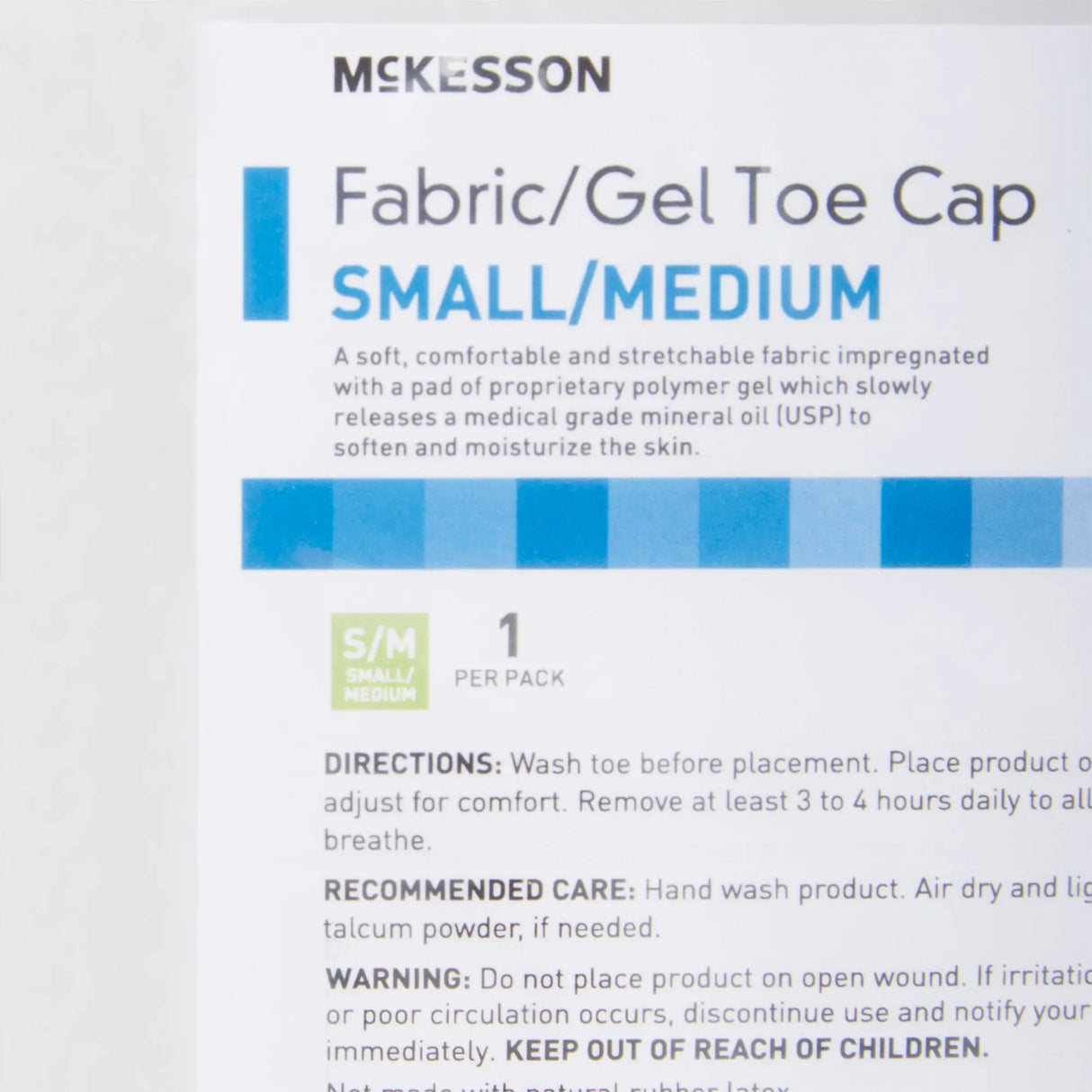 McKesson Toe Cap, Small / Medium McKesson