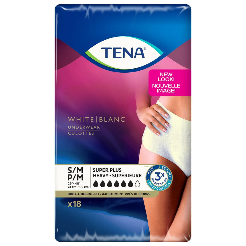 Tena® Women™ Super Plus Heavy Absorbent Underwear, Small / Medium TENA® Women™ Super Plus