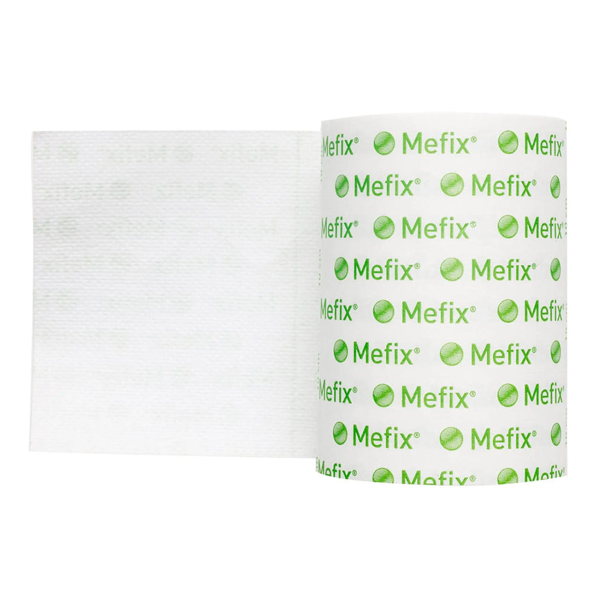 Mefix® Nonwoven Dressing Retention Tape, 4 Inch x 11 Yard, White Mefix®
