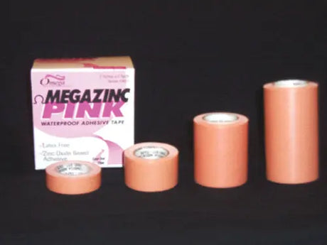 Megazinc Pink Tape 1  X 5 Yd Megazinc