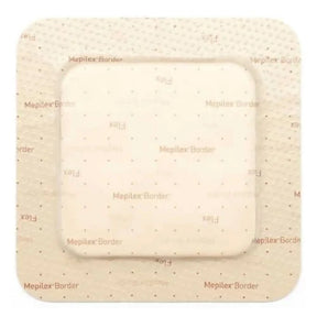 Mepilex® Border Flex Adhesive with Border Foam Dressing, 3 x 3 Inch Mepilex® Border Flex
