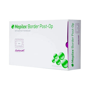 Mepilex® Border Post-Op Adhesive with Border Foam Dressing, 4 x 6 Inch Mepilex® Border Post-Op
