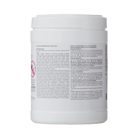 Metrex CaviWipes Surface Disinfectant Alcohol-Based Wipes, Non-Sterile, Disposable, Alcohol Scent, Canister, 6 X 6.75 Inch CaviWipes™